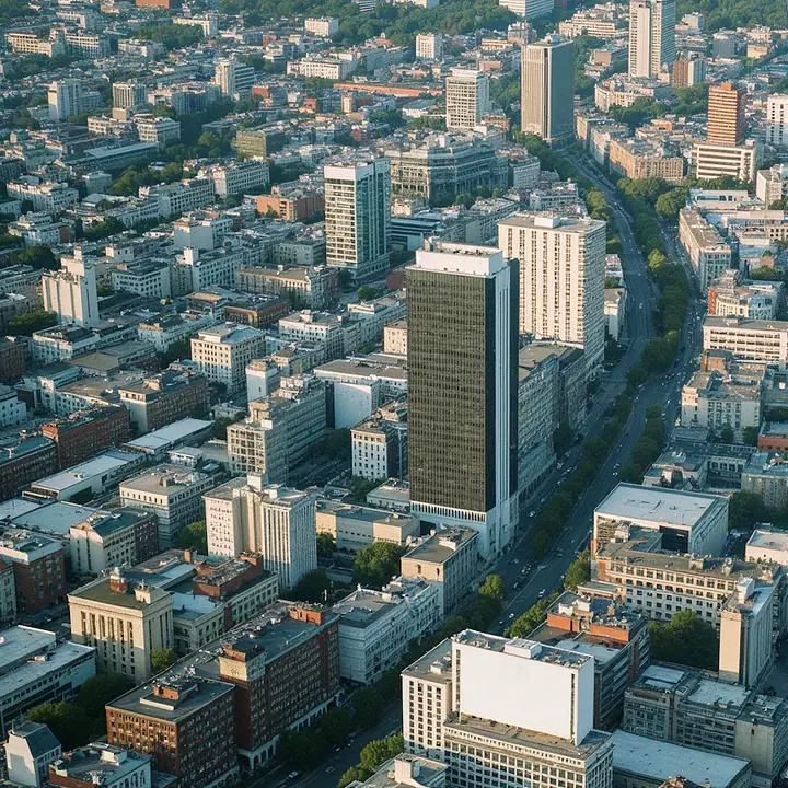 Nairobi Cityscape Canvas - Master